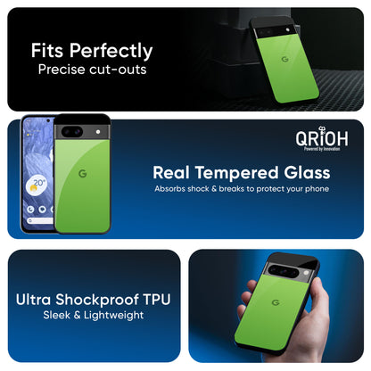 Paradise Green Glass Case For Google Pixel 9