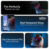 Smokey Watercolor Glass Case for Google Pixel 9 Pro