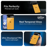 Fluorescent Yellow Glass case for Google Pixel 9