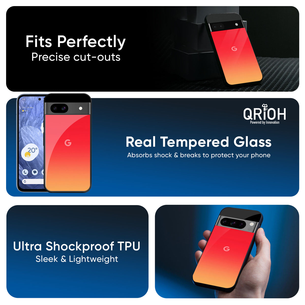 Sunbathed Glass case for Google Pixel 9 Pro XL