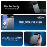 Dynamic Black Range Glass Case for Google Pixel 9