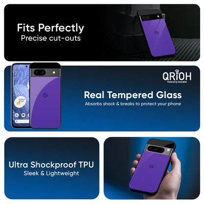 Amethyst Purple Glass Case for Google Pixel 9 Pro