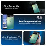 Dusty Green Glass Case for Google Pixel 9