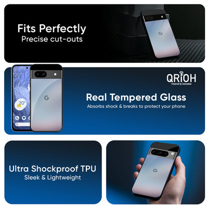 Light Sky Texture Glass Case for Google Pixel 9 Pro XL