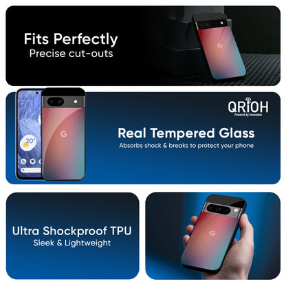 Dusty Multi Gradient Glass Case for Google Pixel 9