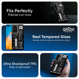Futuristic Art Glass Case for Huawei P30 Pro