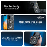 Retro Recorder Glass Case for Huawei P40 Pro
