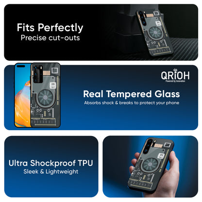 Motherboard Circuit Glass Case for Huawei P30 Pro