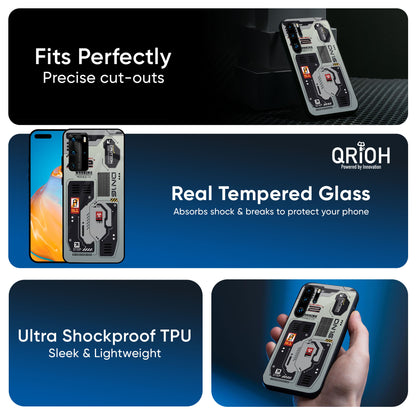 Techno Vibes Glass Case for Huawei P30 Pro