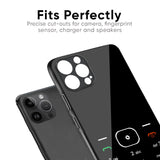 Classic Keypad Pattern Glass Case for iPhone 16 Plus