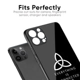 Everything Is Connected Glass Case for iPhone 16