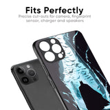 Dark Man In Cave Glass Case for iPhone 16 Plus