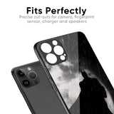 Dark Warrior Hero Glass Case for iPhone 16 Plus
