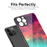 Colorful Aura Glass Case for iPhone 16 Plus