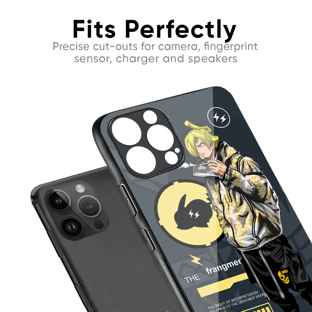Cool Sanji Glass Case for iPhone 16 Pro Max