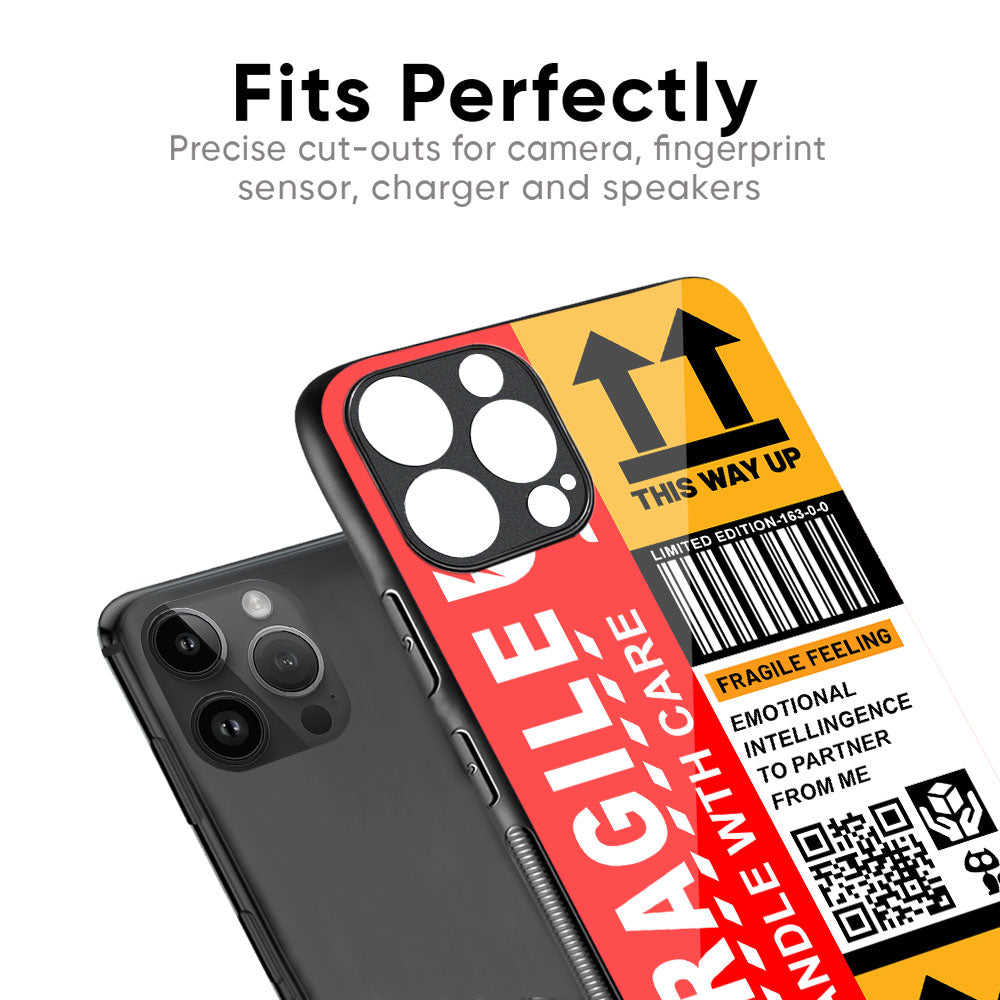 Handle With Care Glass Case for iPhone 16 Pro Max