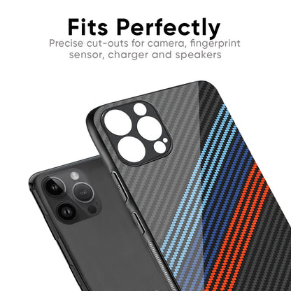 Carbon Inspired Glass Case for iPhone XS Max
