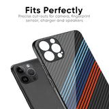 Carbon Inspired Glass Case for iPhone 16 Plus