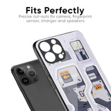 Tech Savvy Glass Case for iPhone XS Max