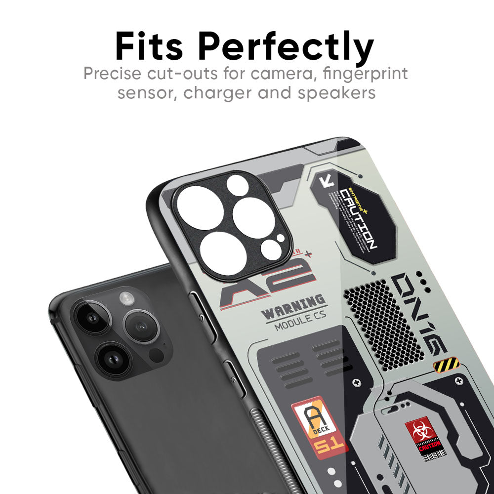 Techno Vibes Glass Case for iPhone XS Max