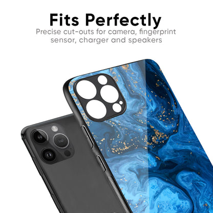 Gold Sprinkle Glass Case for iPhone 16