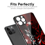 Dark Character Glass Case for iPhone 16 Plus