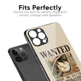 Luffy Wanted Glass Case for iPhone 16