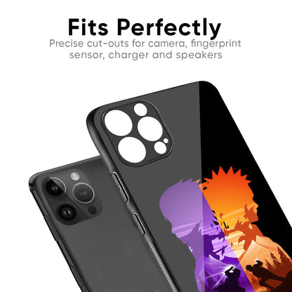 Minimalist Anime Glass Case for iPhone 16 Pro Max