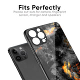 Lava Explode Glass Case for iPhone 16