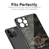 Army Warrior Glass Case for iPhone 16 Plus