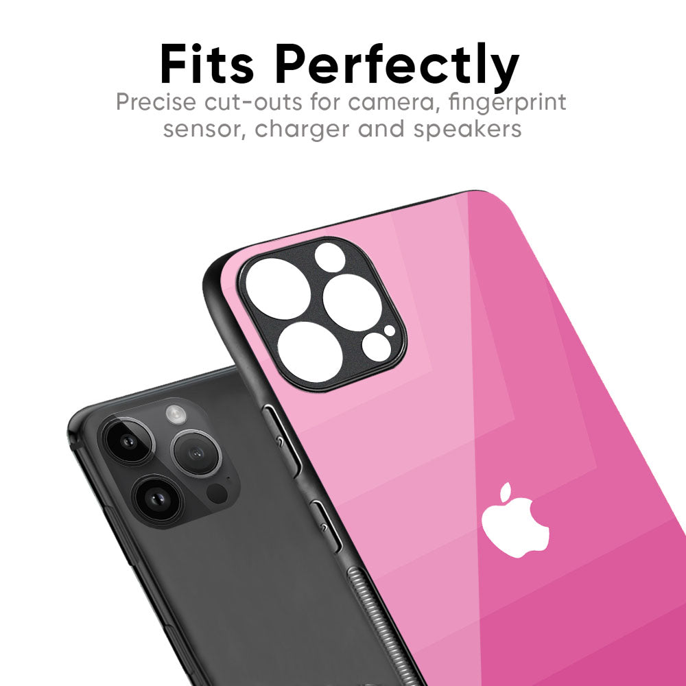 Pink Ribbon Caddy Glass Case for iPhone 16 Pro Max