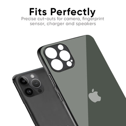 Charcoal Glass Case for iPhone 16 Plus