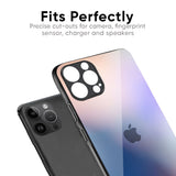 Blue Mauve Gradient Glass Case for iPhone 16 Plus