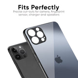 Space Grey Gradient Glass Case for iPhone 16 Plus