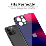 Blue Ombre Glass Case for iPhone 16 Pro Max