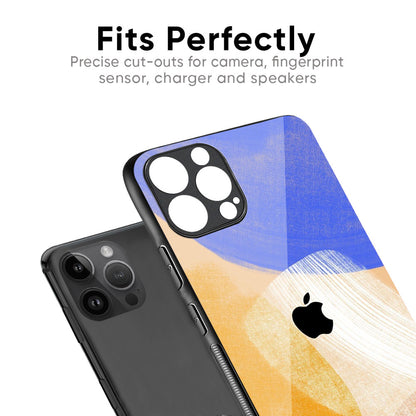 Creative Canvas Glass Case for iPhone 16 Pro Max
