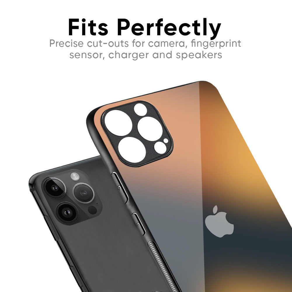 Blurry Art Glass Case for iPhone 16 Pro Max
