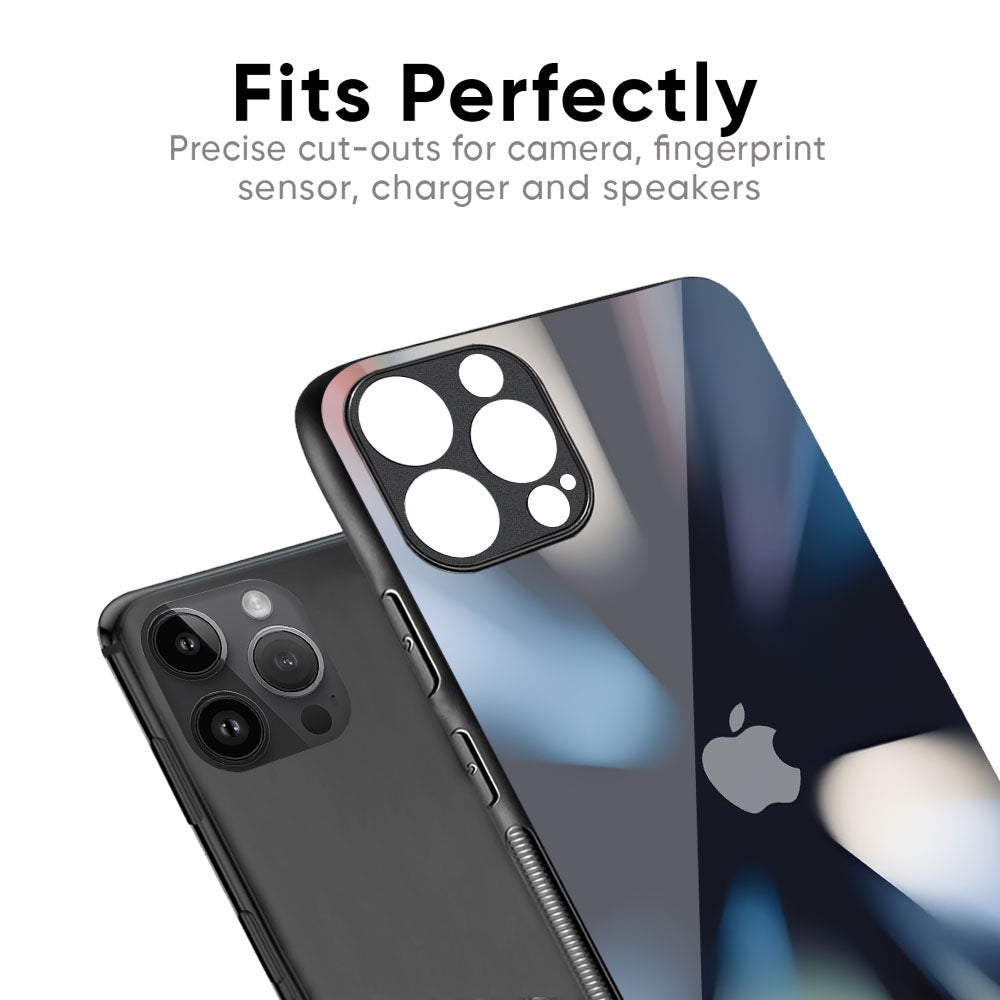 Colorful Illusion Glass Case for iPhone 16 Pro Max