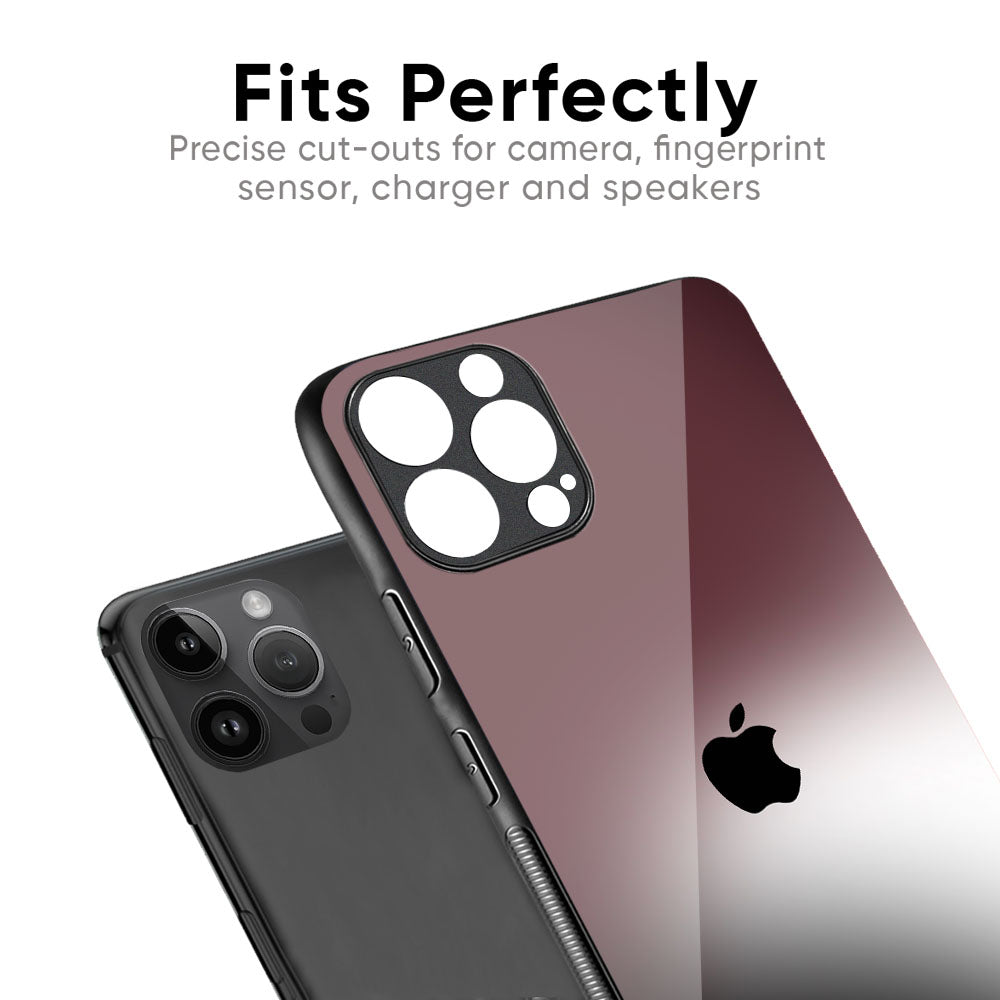 Soft Blur Glass Case for iPhone 16 Pro Max