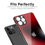 Red Garnet Glass Case for iPhone 16 Plus