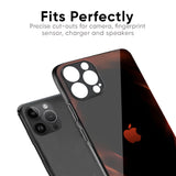 Evil Fire Glass Case for iPhone 16