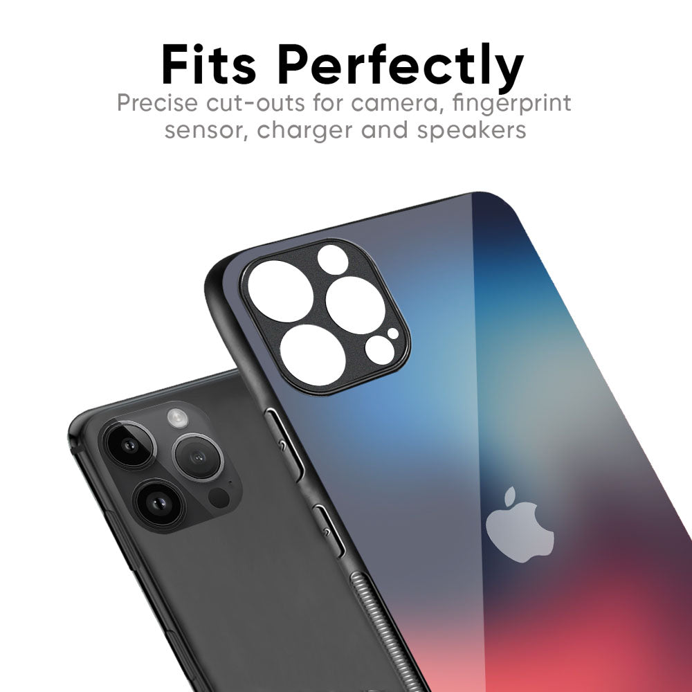 Cosmic Fusion Glass Case for iPhone 16 Pro Max