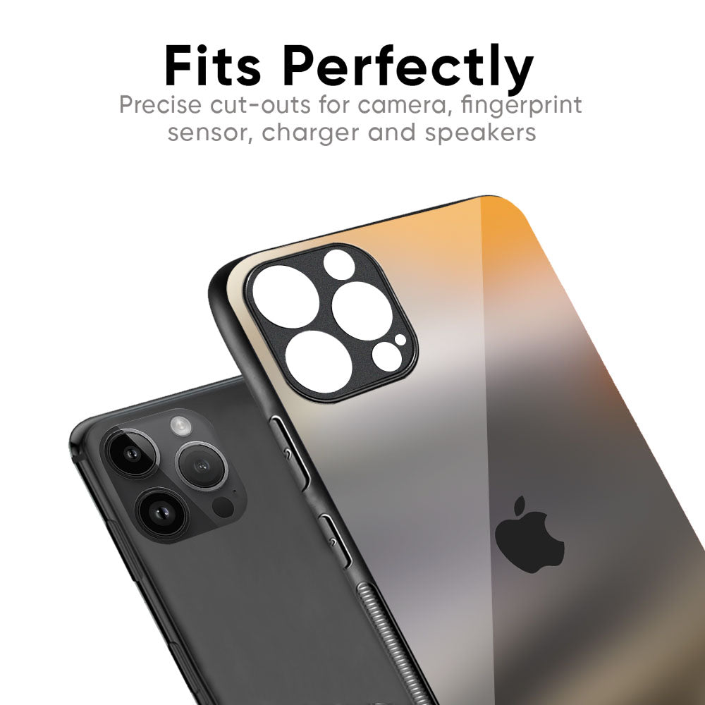 Minimalist Ombre Glass Case for iPhone 16 Pro Max