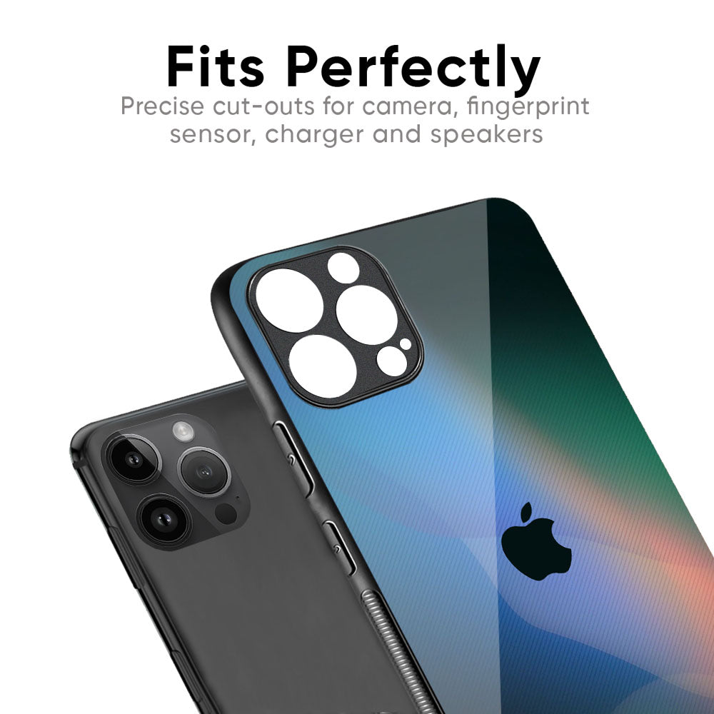 Forecasting Ocean Glass Case for iPhone 16 Pro Max