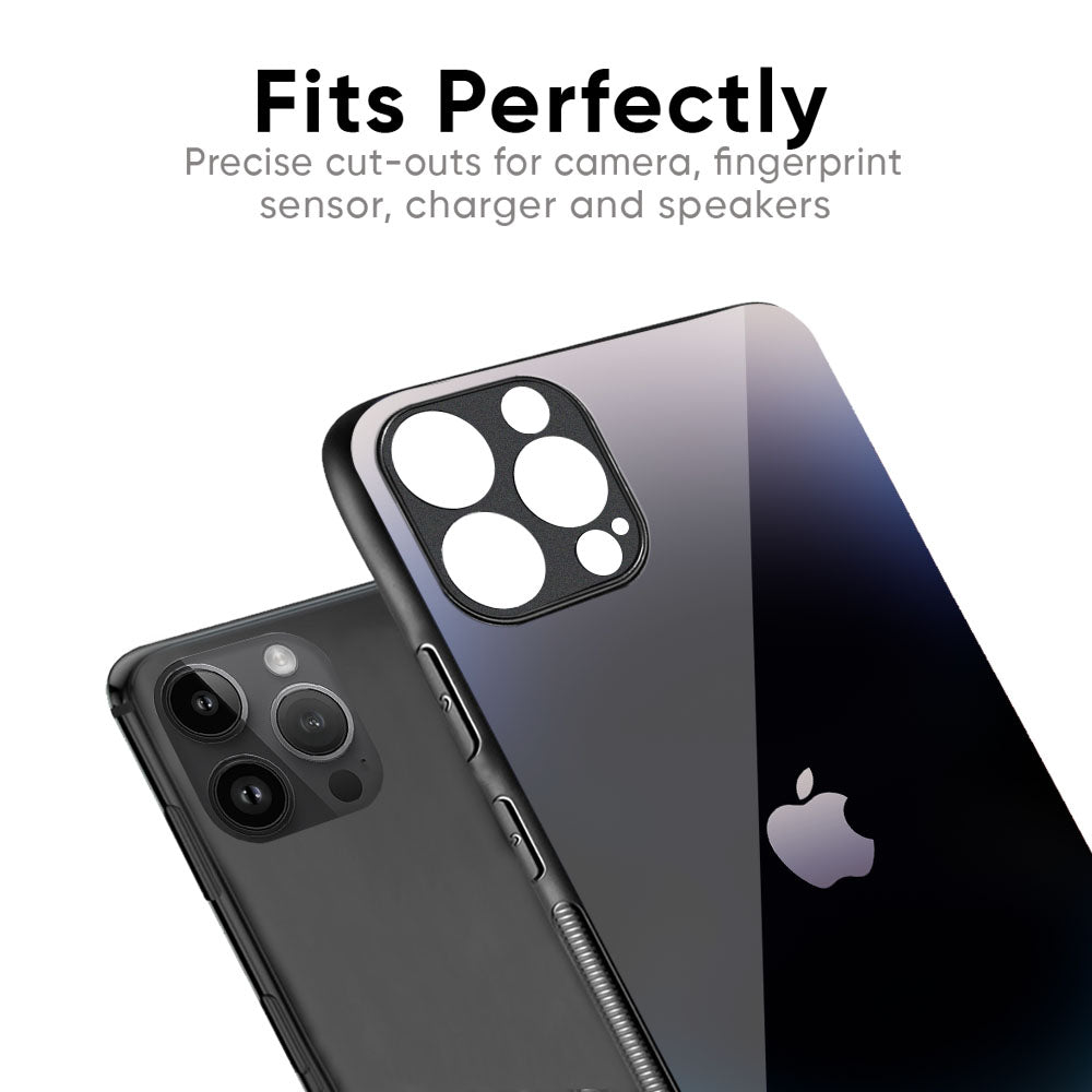 Black Obsidian Glass Case for iPhone 16 Pro Max