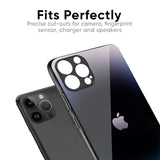 Black Obsidian Glass Case for iPhone 16 Plus