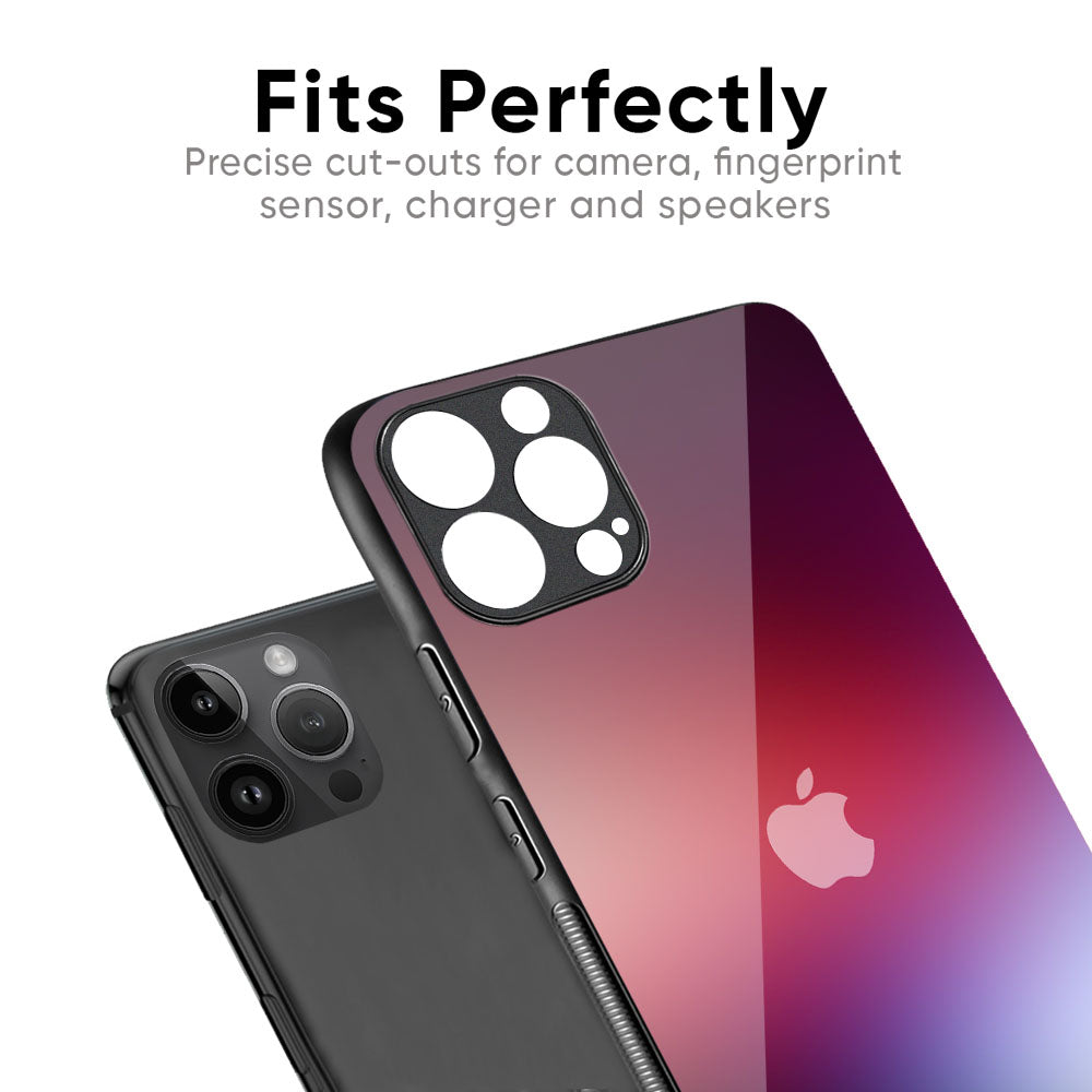 Gaussian Red Glass Case for iPhone 16 Pro Max