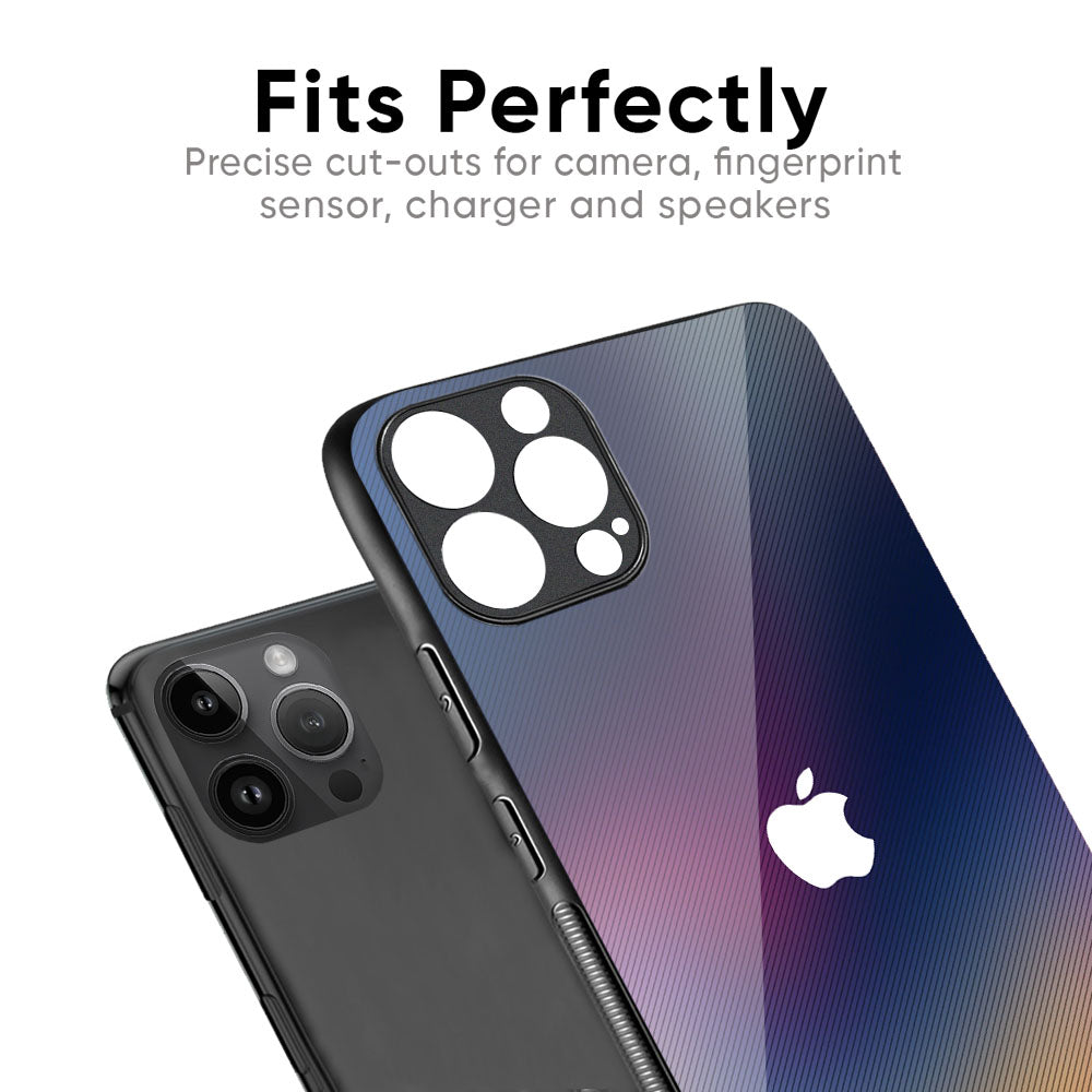 Strippy Ocean Glass Case for iPhone 16 Pro Max