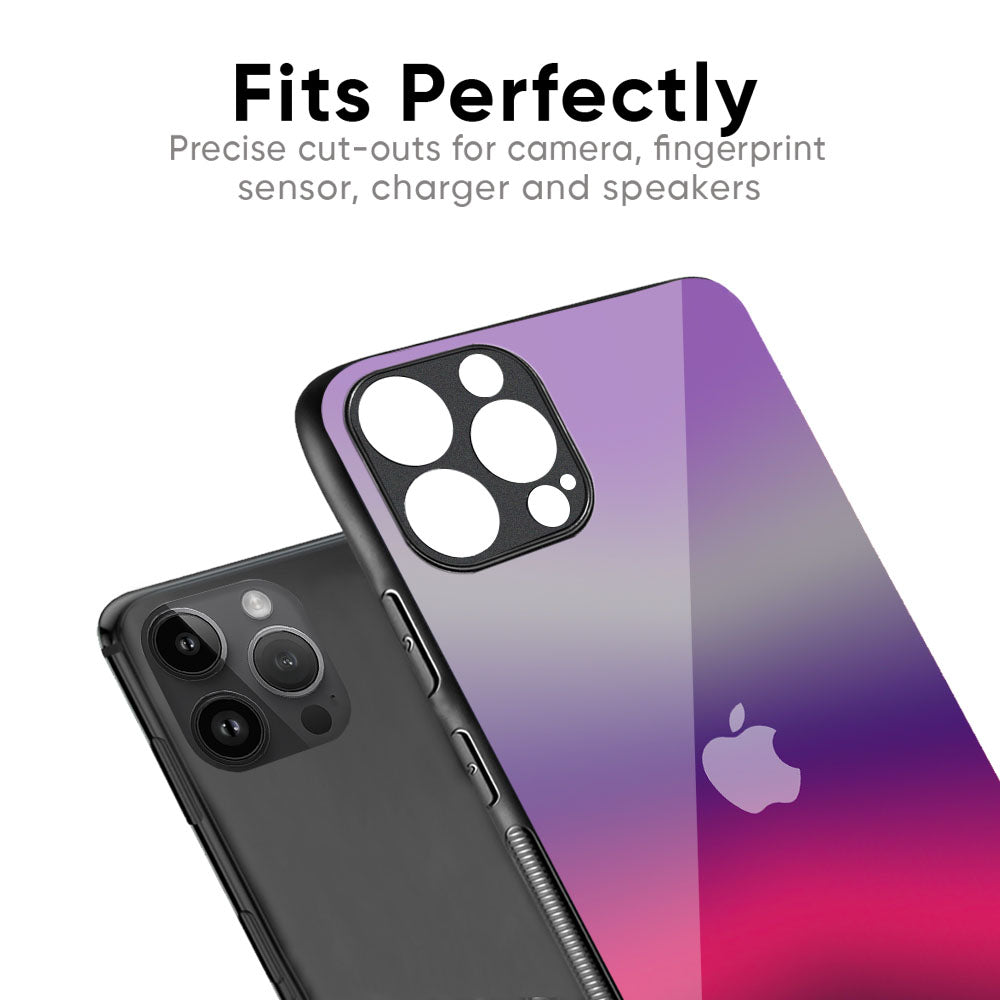 Pink Horizon Glass Case for iPhone 16 Pro Max