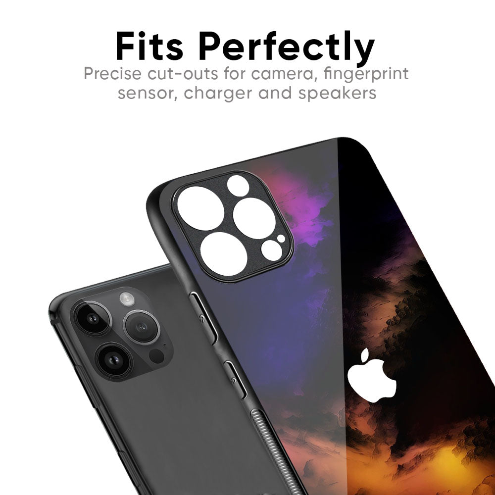 Danger Galaxy Glass Case for iPhone 16 Pro Max